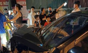 Cách chức cán bộ công an say rượu lái ô tô gây tai nạn liên hoàn ở Bắc Ninh