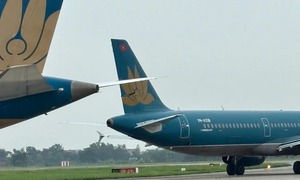 Cục Hàng không chỉ đạo nóng sau vụ hai máy bay va chạm tại sân bay Nội Bài