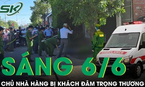Sáng 6/6: Mâu thuẫn tính tiền nhậu, khách vác dao đâm chủ nhà hàng gục tại chỗ ở Tiền Giang