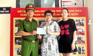 Chuyển khoản nhầm 200 triệu, người phụ nữ Hải Phòng được công an tỉnh bạn tìm giúp
