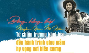 ‘Bông hồng thép’ Nguyễn Kim Nữ Hiếu: Từ chiến trường khói lửa đến hành trình gieo mầm hy vọng nơi biên cương