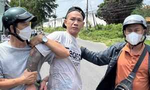 Bắt kẻ trốn khỏi trại tạm giam sau 5 giờ truy tìm