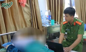 Ớn lạnh hiện trường gã 'sâu rượu' mất nhân tính vác dao chém 2 bạn nhậu tới tấp ở Lào Cai