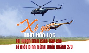 ‘Xé gió’ trời Hòa Lạc, tôi luyện từng cánh bay cho lễ diễu binh mừng Quốc khánh 2/9
