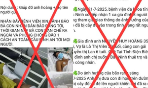 Giả mạo Bệnh viện Đa khoa Bắc Ninh kêu gọi từ thiện cho nạn nhân trong mưa bão