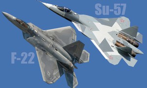 Su-57 vượt trội F-22 trong các cuộc tấn công quy mô lớn?