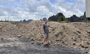 Đổ trộm gần 180 tấn bãi thải bê tông, Phó giám đốc công ty cùng 3 đồng phạm bị khởi tố