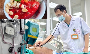 Sau 3 ng&#224;y ăn m&#243;n kho&#225;i khẩu, nam thanh ni&#234;n rơi v&#224;o nguy kịch