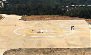 Đà Nẵng xây dựng bãi đáp trực thăng ứng phó thiên tai