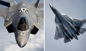 Tiêm kích F-35B 'nằm bất động' ba tuần ở Ấn Độ: Cơ hội vàng cho Su-57 Nga?