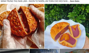 Cảnh giác: Bánh trung thu 'nhà làm' bán sớm tràn lan trên mạng xã hội