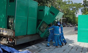 Hà Nội gấp rút lắp đặt 612 nhà vệ sinh lưu động phục vụ dịp Quốc khánh 2/9