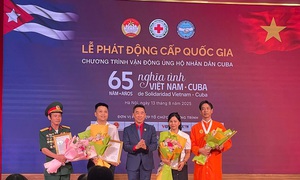 Phát động cấp quốc gia Chương trình ủng hộ "65 năm nghĩa tình Việt Nam - Cuba"
