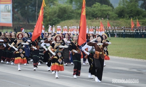 Tâm sự của nữ chiến sĩ 2 lần được chọn làm Khối trưởng trong đoàn diễu binh