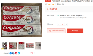Dư luận Việt Nam quan tâm vụ kem đánh răng Colgate gây tác dụng phụ