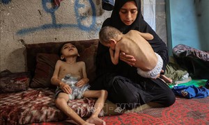 Gần 13.000 trẻ em Gaza phải điều trị suy dinh dưỡng khi viện trợ vẫn nhỏ giọt
