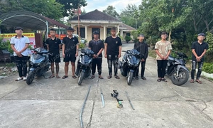 Che mặt, thay đổi màu xe, nhóm thanh thiếu niên vẫn 'sa lưới' sau 2 giờ gây án