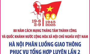 [Infographic] Phân luồng giao thông phục vụ Tổng hợp luyện lần 2: Các tuyến đường tạm cấm