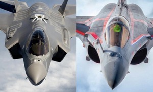 Tiêm kích Rafale của Pháp 'hạ gục' F-35 Mỹ trong trận không chiến mô phỏng