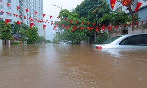 Hà Nội tiếp tục mưa lớn trong ngày và đêm nay