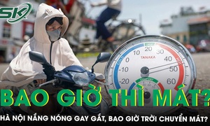 H&#224; Nội nắng n&#243;ng tr&#234;n 40 độ C, miền Bắc sắp chuyển mưa d&#244;ng, trời chuyển m&#225;t