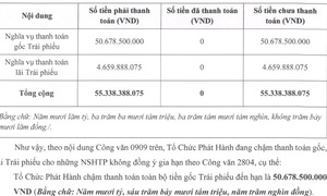 SmartMind báo cáo sự kiện vi phạm liên quan trái phiếu Big Gain