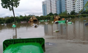 Những tuyến phố ở Hà Nội có nguy cơ ngập lụt do mưa dông