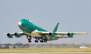 Máy bay 'Ngày tận thế' E-4B của Mỹ hiếm hoi xuất hiện trong tình trạng 'trần trụi'