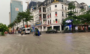 Bão số 9 gây mưa cho Hà Nội như thế nào?