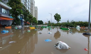 Lũ trên nhiều sông Bắc Bộ và Trung Bộ lên nhanh do mưa lớn
