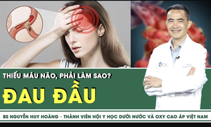 Đau đầu do thiếu m&#225;u n&#227;o, phải l&#224;m sao? 