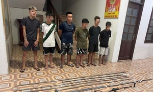 Công an Hải Phòng điều tra nhóm thanh niên mang hung khí hỗn chiến