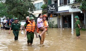 Cảnh báo đặc biệt lũ trên sông Thao, đề phòng kịch bản ngập lụt giống bão Yagi