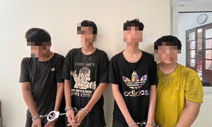 Bắt giữ nhóm cướp tài sản tuổi teen