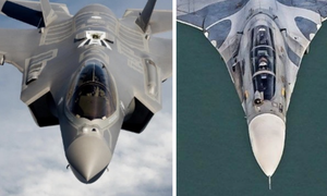 Su-30MK2 Venezuela so kè với F-35A Mỹ