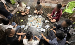 Bắt giữ 7 đối tượng đánh bạc dưới hình thức lắc bầu cua ở Đà Nẵng