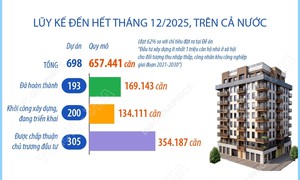 Năm 2025: Hoàn thành hơn 102.000 căn nhà ở xã hội, vượt chỉ tiêu đề ra
