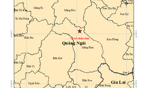Ba ngày liên tiếp ghi nhận động đất ở Lạng Sơn, Đà Nẵng, Quảng Ngãi