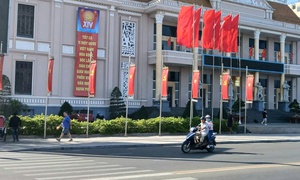 Khánh Hòa rực rỡ cờ hoa, gửi trọn niềm tin vào Đại hội XIV của Đảng