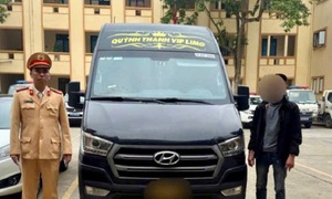 Chuyển làn không 'xi-nhan' trên đường cao tốc Hà Nội – Thái Nguyên, 1 tài xế bị xử phạt