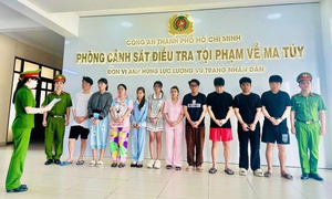 Công an TPHCM triệt phá ổ ma túy có đối tượng bị truy nã quốc tế