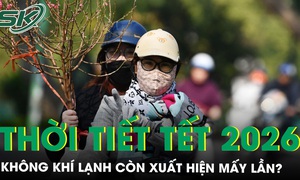 Thời tiết từ nay đến Tết Bính Ngọ 2026: Không khí lạnh còn xuất hiện mấy lần?