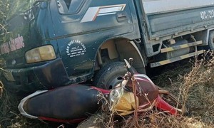 Xe tải tự trôi tông bé gái 10 tuổi tử vong