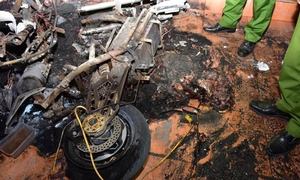 Cháy nhà do sạc xe đạp điện, 4 người may mắn thoát nạn