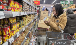 Đồ hộp Halong Canfoco 'bay màu' tại các siêu thị lớn, cửa hàng tại Hải Phòng