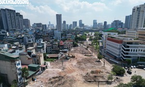 Đường nối Phạm Hùng - Lê Đức Thọ hoàn thành giải phóng mặt bằng sau 9 năm