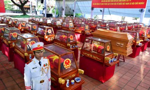 TPHCM truy điệu, an táng 731 hài cốt liệt sĩ vào sáng 14/10