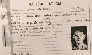 Hơn 30 năm truy bắt đối tượng truy nã trộm súng, trộm vàng