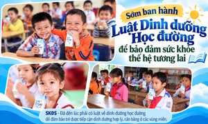 Sớm ban hành Luật Dinh dưỡng Học đường để bảo đảm sức khỏe thế hệ tương lai
