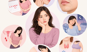 Rối loạn nội tiết tố nữ: Dùng thuốc và điều chỉnh lối sống để cải thiện triệu chứng